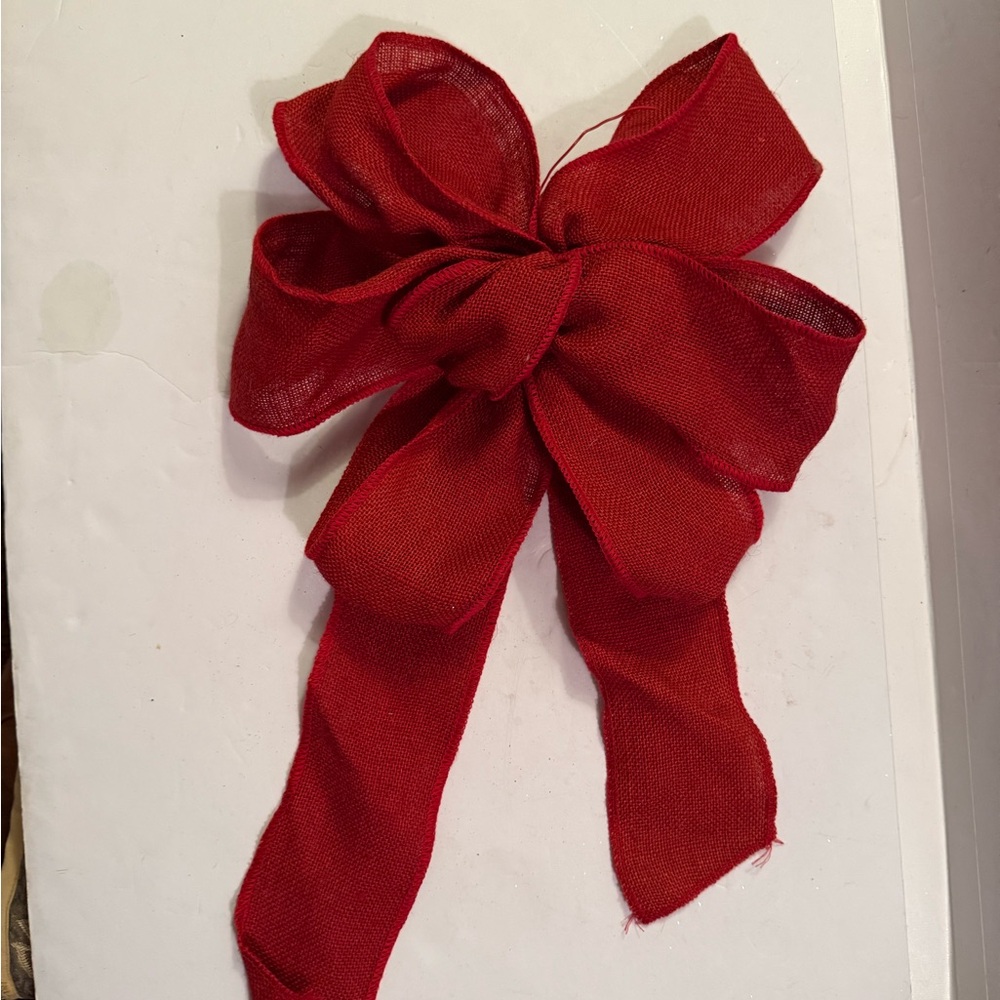 Red Bow Accessory